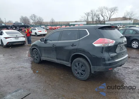2016 Nissan Rogue S from USA, damaged, VIN KNMAT2MV0GP645861